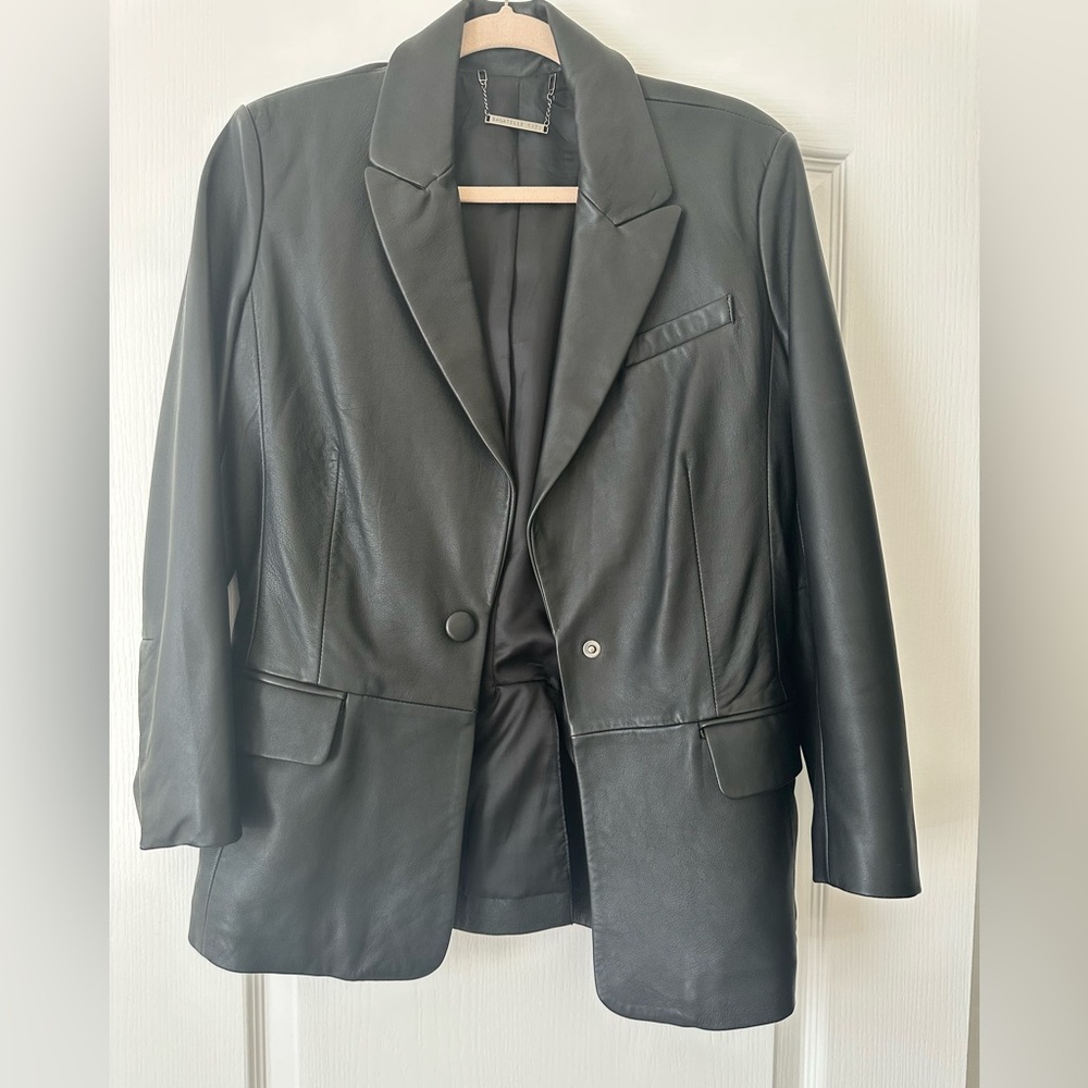 Bagatelle City Genuine Leather blazer